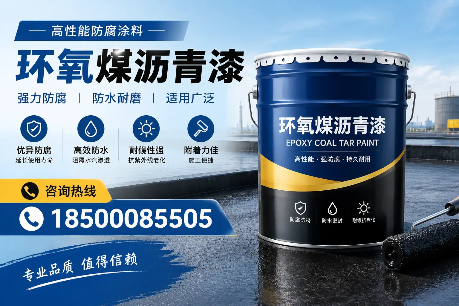 环氧煤沥青漆的主要成分与功能，赤峰用户深度了解